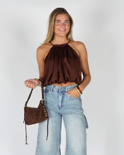 Gossip H4876 BALLON TOP SATIJN