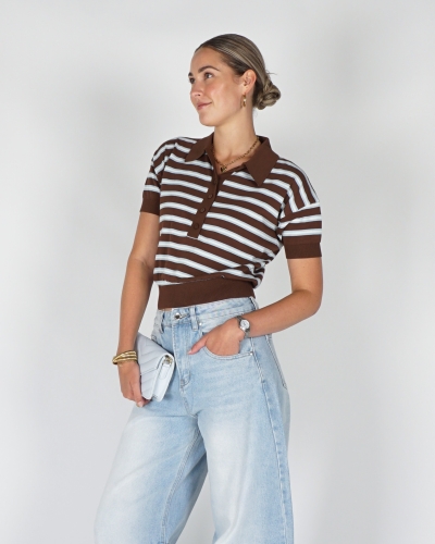 Neo Noir 168567-676 POLO TOP EMIRA