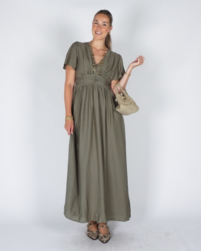 Gossip ZP978 MAXI JURK V-HALS