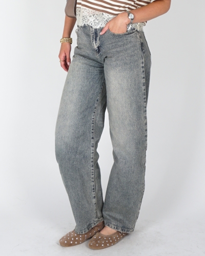Gossip A3851 BALLOON JEANS HIGH WAISTED