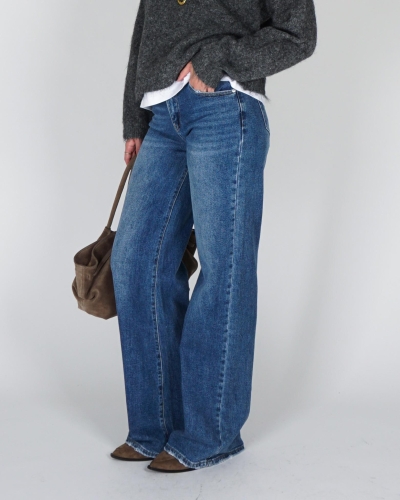Gossip 7437-1 TALL WIDE LEG JEANS