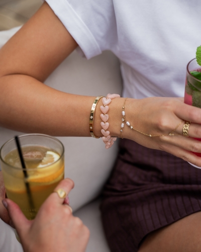 Gossip the Label I00185B BANGLE MET STRASS