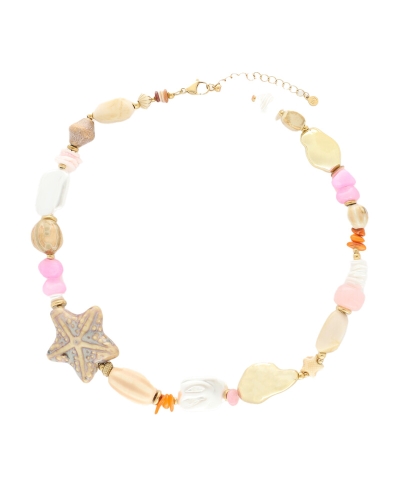 My Jewellery Necklace starfish beads MJ16623