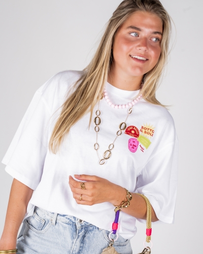 Gossip the Label I0019596N CHUNKY KETTING OVALS 80CM