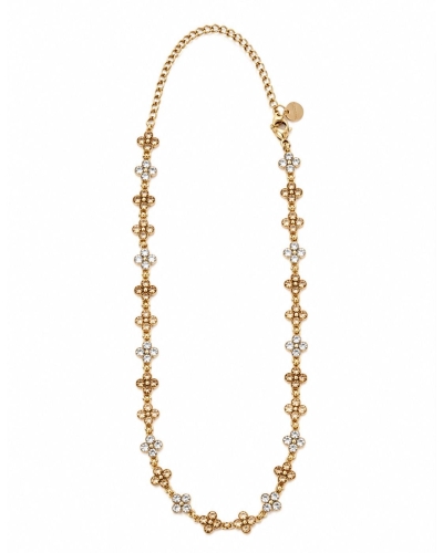 Gossip the Label I0017449 KETTING CRYSTAL BLOEMEN