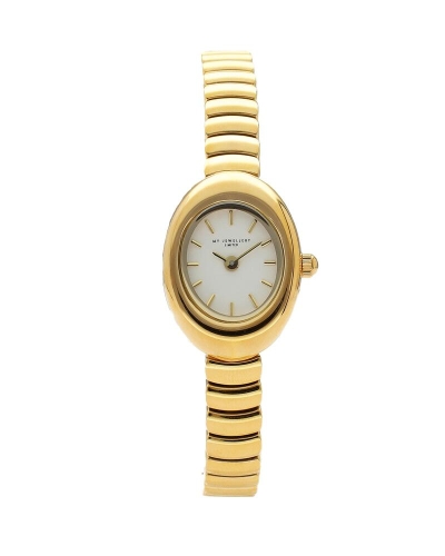My Jewellery Watch oval stripe chain MJ16875
