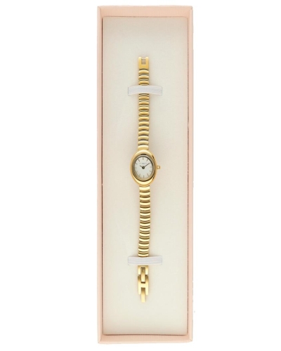 My Jewellery Watch oval stripe chain MJ16875