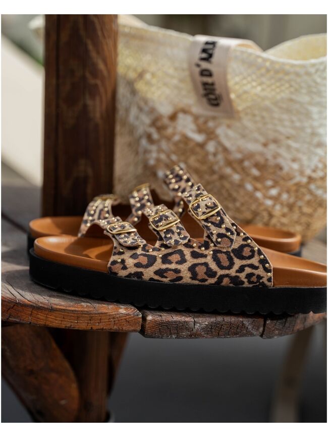 SANDALEN MIAMI PANTER GOSSIP