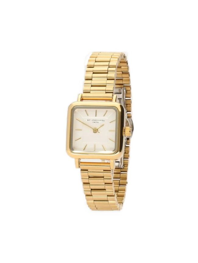 Gouden vierkante horloge sale